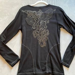 Harley Davidson womens Henley